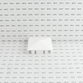 LMT 1080W 4" x 4" Internal Pyramid Vinyl Post Cap (3.715" x 3.715" Inside Dimension) - White