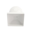 LMT 1117W 4" x 4" Dome Ball Vinyl Post Cap - White