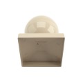 LMT 1119KK 5" x 5" Dome Ball Vinyl Post Cap - Khaki