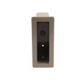 1 1/2" x 5 1/2" x 4" Pocket Rail Vinyl Fence Gate Socket (Khaki) - LMT 1127-KHAKI
