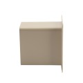 2" x 3 1/2" x 4" Pocket Rail Vinyl Fence Gate Socket (Almond) - LMT 1128-ALMOND