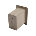 2" x 3 1/2" x 4" Vinyl Fence Gate Socket (Khaki) - LMT 1128-KHAKI