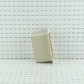 2" x 6" x 4" Pocket Rail Vinyl Fence Gate Socket (Almond) - LMT 1129-ALMOND