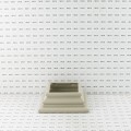 LMT 4" Sq. Federation Two-Piece Vinyl Post Skirt for Vinyl Fence Posts (Khaki) - 1137-KHAKI