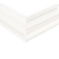 LMT 5" Sq. Federation Two-Piece Vinyl Post Skirt for Vinyl Fence Posts (White) - 1138-WHITE