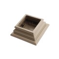 LMT 1139KK 4" x 4" Federation Vinyl Post Cap - Khaki