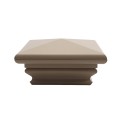 LMT 1139KK 4" x 4" Federation Vinyl Post Cap - Khaki