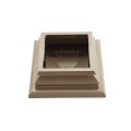 LMT 1139KK 4" x 4" Federation Vinyl Post Cap - Khaki