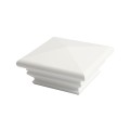 LMT 1139W 4" x 4" Federation Vinyl Post Cap - White