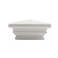 LMT 1139W 4" x 4" Federation Vinyl Post Cap - White