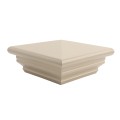 LMT 1140NA 5" x 5" Federation Vinyl Post Cap - Almond