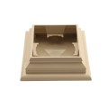 LMT 1140NA 5" x 5" Federation Vinyl Post Cap - Almond