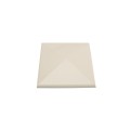 LMT 1140KT 5" x 5" Federation Vinyl Post Cap - Beige