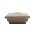 LMT 1140KK 5" x 5" Federation Vinyl Post Cap - Khaki