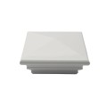LMT 1140W 5" x 5" Federation Vinyl Post Cap - White