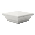 LMT 1140W 5" x 5" Federation Vinyl Post Cap - White