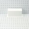 2" x 7" x 4" Vinyl Fence Gate Socket (White) - LMT 1142-WHITE