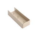 LMT 2" x 6" Rail Mount Bracket For Vinyl Fence (Khaki) - 1151-KHAKI