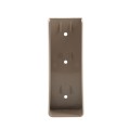 LMT 2" x 6" Rail Mount Bracket For Vinyl Fence (Khaki) - 1151-KHAKI