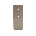 LMT 2" x 6" Rail Mount Bracket For Vinyl Fence (Khaki) - 1151-KHAKI