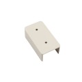 LMT 1 3/4" x 3 1/2" Rail Mount Bracket For Vinyl Fence (Almond) - 1153-ALMOND