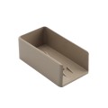 LMT 1 3/4" x 3 1/2" Rail Mount Bracket For Vinyl Fence (Khaki) - 1153-KHAKI