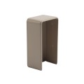 LMT 1 3/4" x 3 1/2" Rail Mount Bracket For Vinyl Fence (Khaki) - 1153-KHAKI