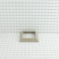 LMT 4" Sq. Traditional Two-Piece Vinyl Post Skirt for Vinyl Fence Posts (Khaki) - 1156-KHAKI