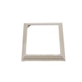 LMT 5" Sq. Two-Piece Vinyl Post Skirt for Vinyl Fence Posts (Khaki) - 1157-KHAKI