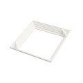 LMT 5" Sq. Two-Piece Vinyl Post Skirt for Vinyl Fence Posts (White) - 1157-WHITE