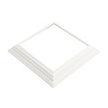 LMT 5" Sq. Two-Piece Vinyl Post Skirt for Vinyl Fence Posts (White) - 1157-WHITE