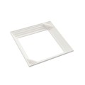 LMT 5" Sq. Two-Piece Vinyl Post Skirt for Vinyl Fence Posts (White) - 1157-WHITE