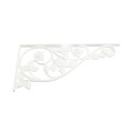 LMT 1161-WHITE Rose Vinyl Scroll - Medium Decorative Insert - White (GeneralUse)