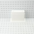1 1/2" x 5 1/2" x 5" Vinyl Fence Gate Socket (White) - LMT 1173-WHITE