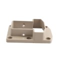 LMT 1182-KHAKI T-Rail Handrail Vinyl Bracket Kit For Vinyl Railing - Khaki