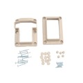 LMT 1182-KHAKI T-Rail Handrail Vinyl Bracket Kit For Vinyl Railing - Khaki