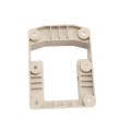 LMT 1182-KHAKI T-Rail Handrail Vinyl Bracket Kit For Vinyl Railing - Khaki