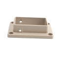 LMT 1182-KHAKI T-Rail Handrail Vinyl Bracket Kit For Vinyl Railing - Khaki
