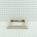 LMT Adjustable (Fits 3" Sq. to 6 1/2" Sq.) 4-Piece Vinyl Post trim for Vinyl Fence Posts (Almond) - 1189-ALMOND