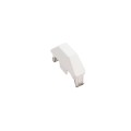 LMT 7/8" x 3" Self-Locking Dog Ear Vinyl Picket Cap for Vinyl Fence Posts (White) - 1206-SL-W