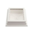 LMT 1225W 6" x 6" Federation Vinyl Post Cap - White