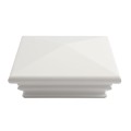 LMT 1225W 6" x 6" Federation Vinyl Post Cap - White