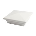 LMT 1225W 6" x 6" Federation Vinyl Post Cap - White