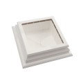 LMT 1225W 6" x 6" Federation Vinyl Post Cap - White