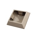 LMT 1233KK 4" x 4" Nantucket Vinyl Post Cap - Khaki