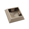 LMT 1233KK 4" x 4" Nantucket Vinyl Post Cap - Khaki