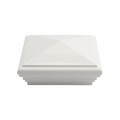 LMT 1233W 4" x 4" Nantucket Vinyl Post Cap - White 