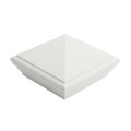 LMT 1233W 4" x 4" Nantucket Vinyl Post Cap - White 
