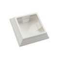 LMT 1233W 4" x 4" Nantucket Vinyl Post Cap - White 