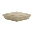 LMT 1236NA 5" x 5" Nantucket Vinyl Post Cap - Almond